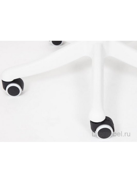 Компьютерное кресло Happy white розовое