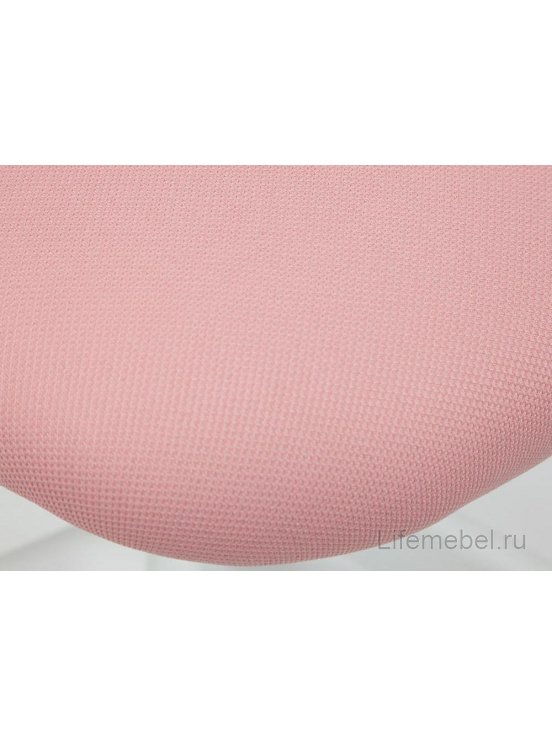 Компьютерное кресло Happy white розовое