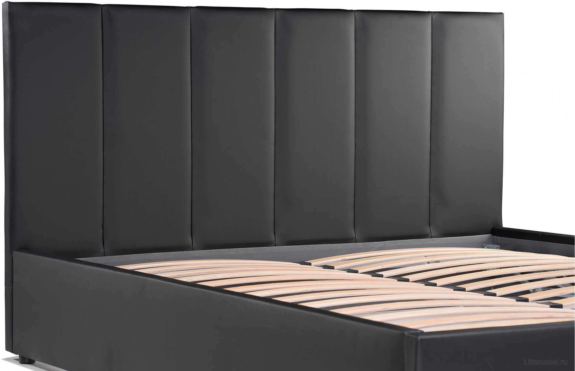 Полутораспальная кровать Афродита-3 120х200 с ПМ коричневый велюр bingo chocolate