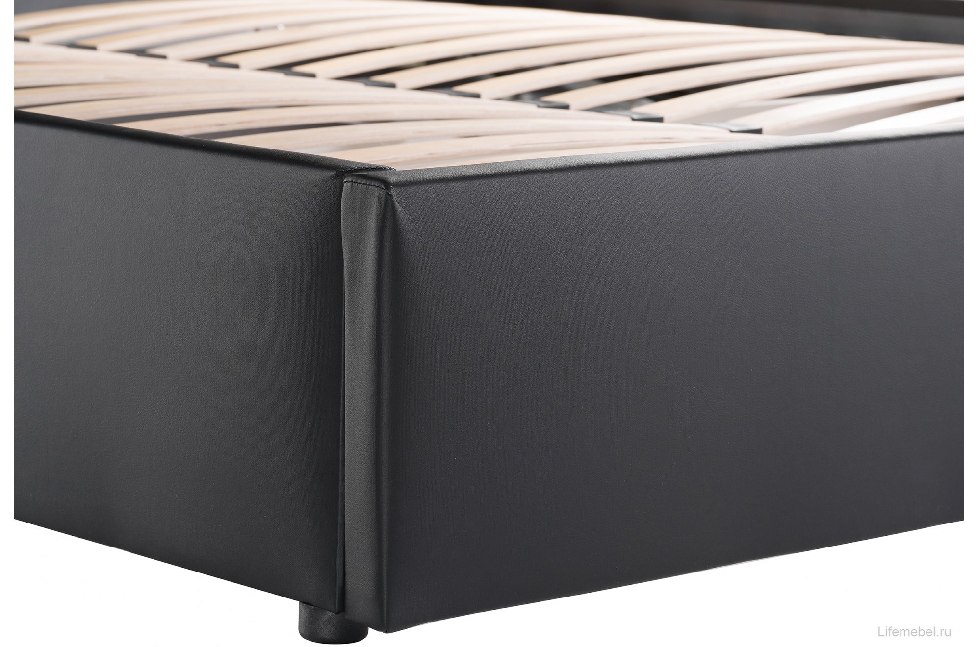 Полутораспальная кровать Афродита-3 120х200 с ПМ коричневый велюр bingo chocolate