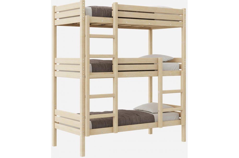 Трехъярусная кровать Офелия 80х160 Трехъярусная кровать Офелия 80х160