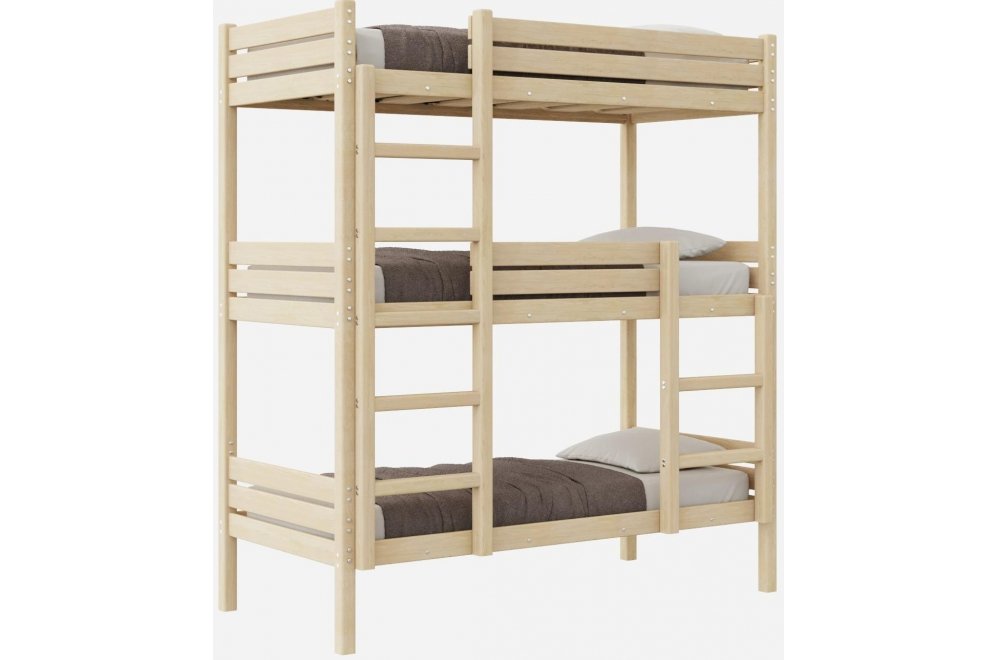 Трехъярусная кровать Офелия 80х200 Трехъярусная кровать Офелия 80х200