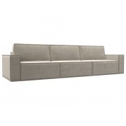 бежевый микровельвет