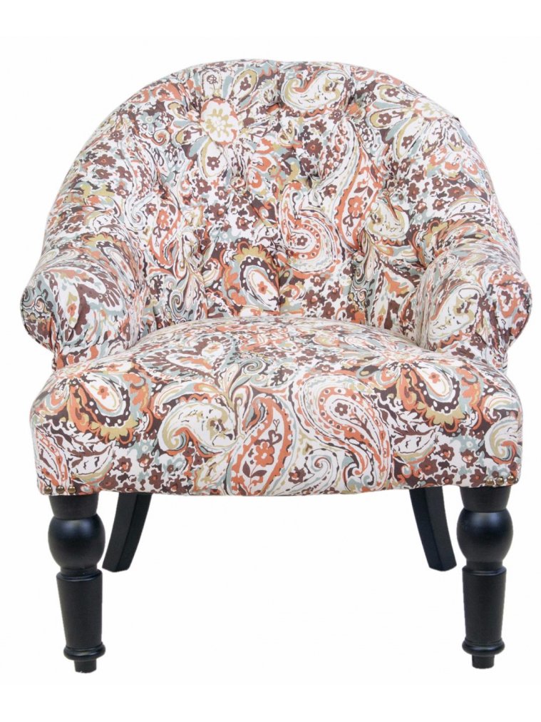 Кресло Desta YF-1886-C2 orange flower Кресло Desta YF-1886-C2 orange flower