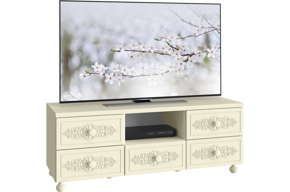 ТВ-тумба Ассоль плюс АС-56 ваниль ТВ-тумба Ассоль плюс АС-56 ваниль