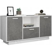 бетон светлый / камень темный