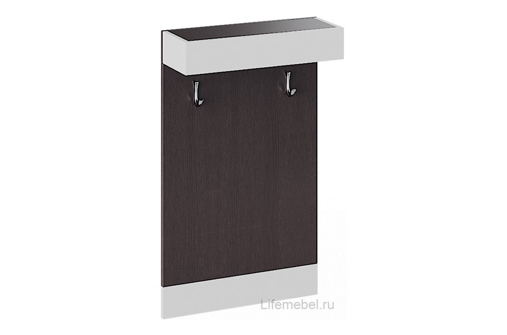 Модульная прихожая Фьюжн венге линум / белый глянец комплектация 1