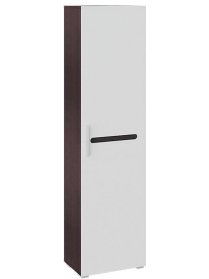 Шкаф для одежды Фьюжн венге линум / белый глянец Шкаф для одежды Фьюжн венге линум / белый глянец