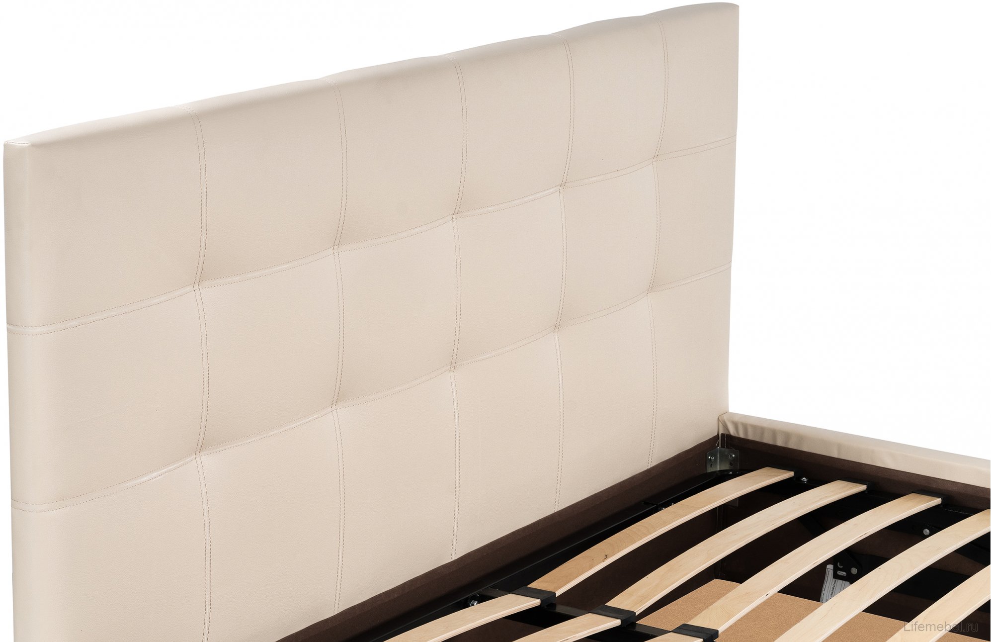 Двуспальная кровать Афродита-2 160х200 лиловый велюр bingo lilac