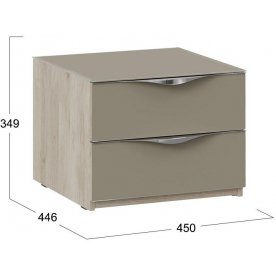 Прикроватная тумба Глосс ТД 319.03.01