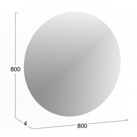 Зеркало 800х800