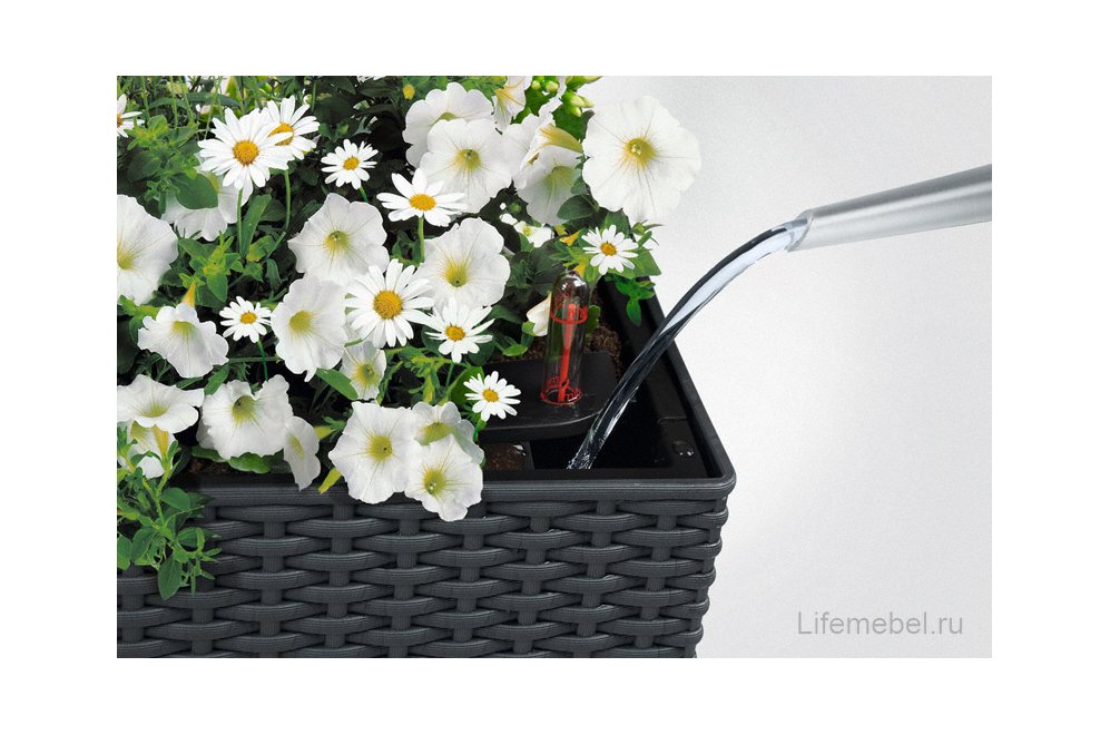 Кашпо Lechuza 15605 BALCONERA Cottage 50 мокка