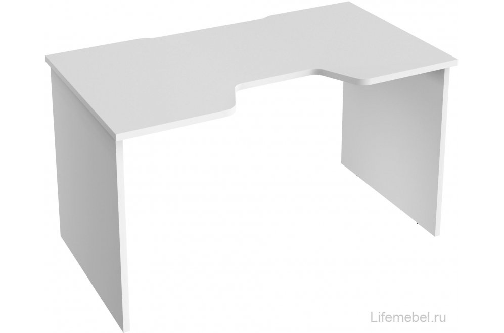 Компьютерный стол С-240 белый / белый Компьютерный стол С-240 белый / белый