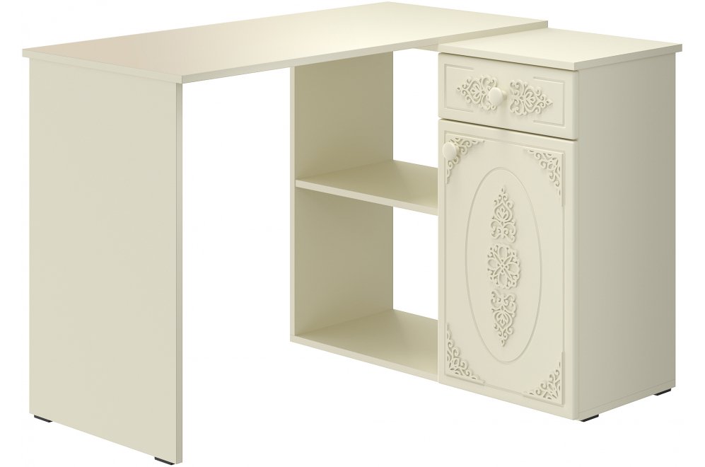 Письменный стол Ассоль плюс АС-67 ваниль Письменный стол Ассоль плюс АС-67 ваниль