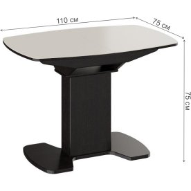 Стол на тумбе Портофино 105.01.11