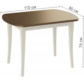 Деревянный стол Альт 101.01.11