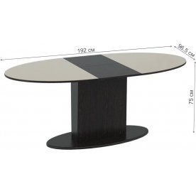 Стол на тумбе Марсель 102.01.12