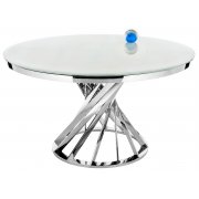 белый / хром