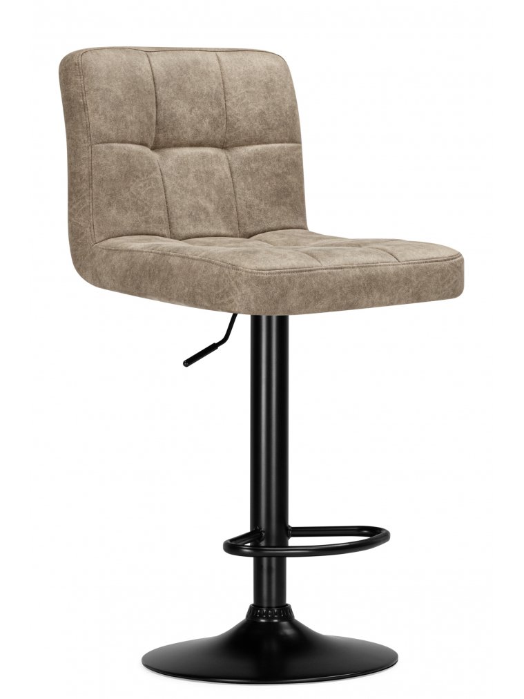 Барный стул Paskal коричневый / черный Барный стул Paskal коричневый / черный