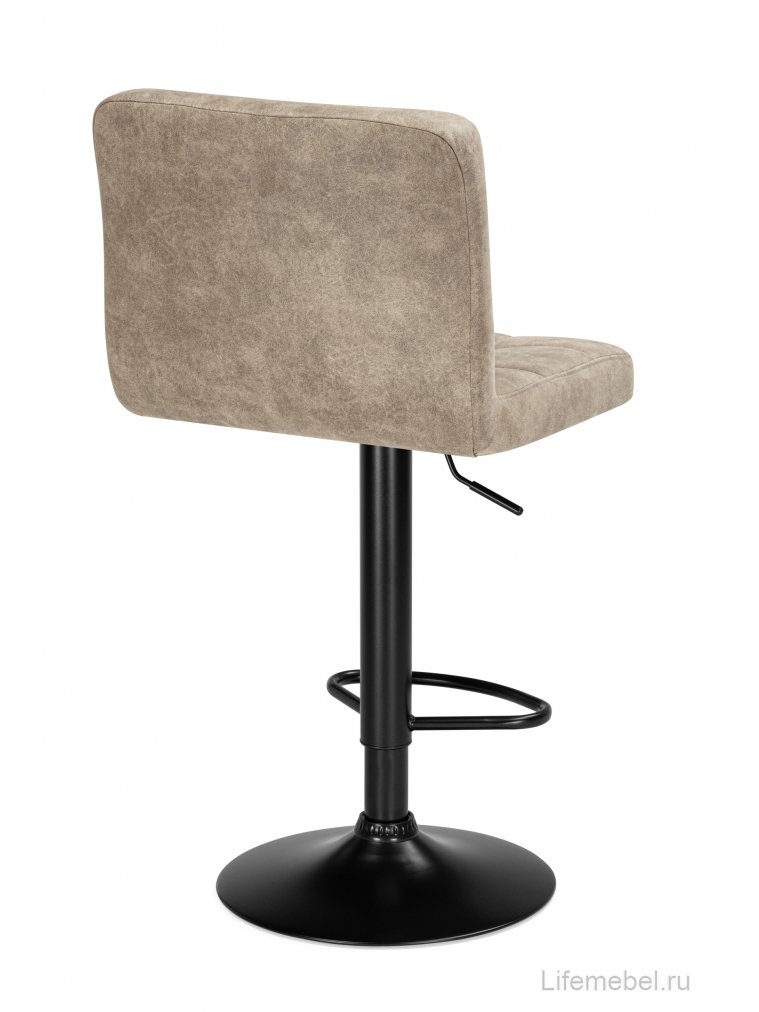 Барный стул Paskal коричневый / черный Барный стул Paskal коричневый / черный