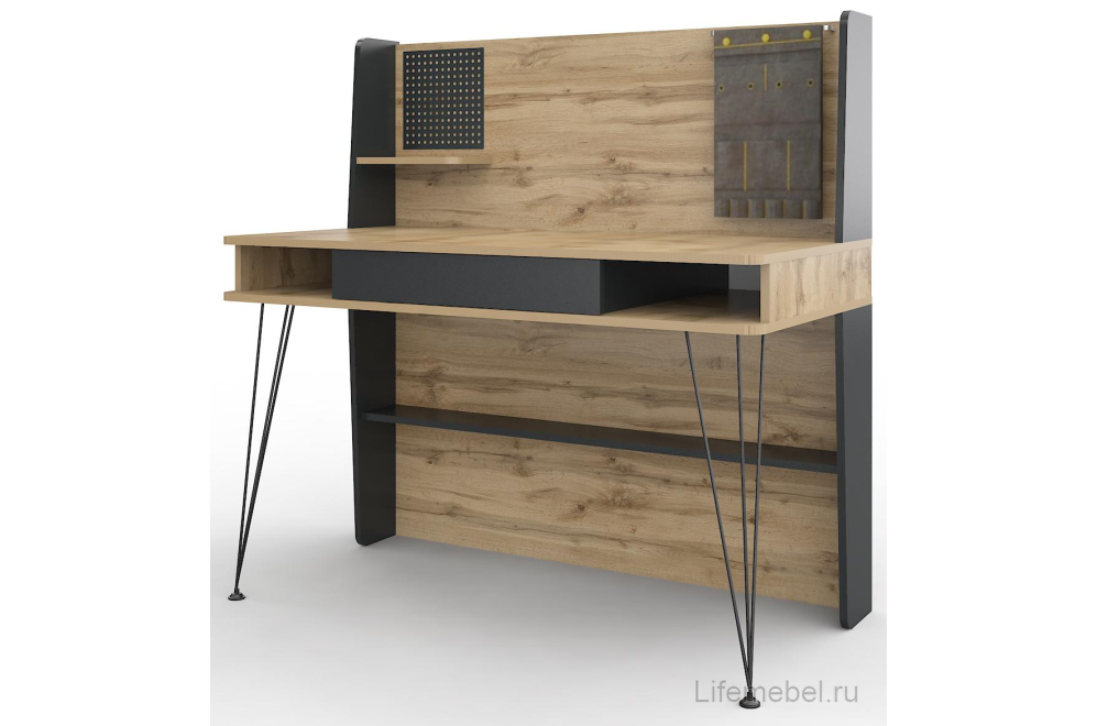 Детская комната Нобира антрацит / дуб ирландский комплектация 1