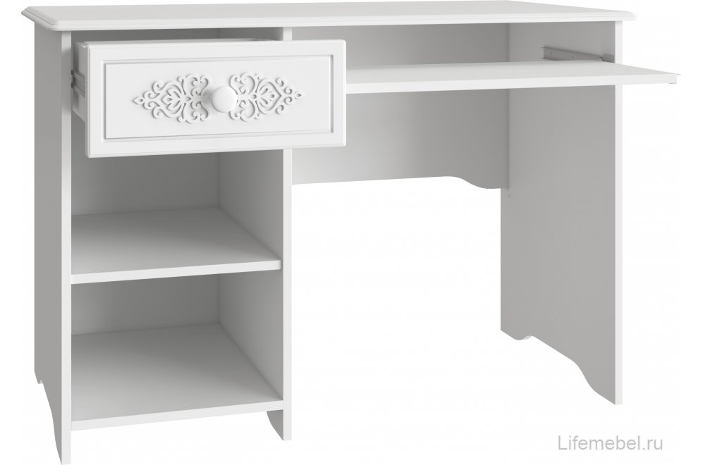 Комплект детской мебели Ассоль АС-054 белое дерево (К)