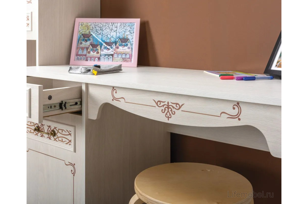 Комплект детской мебели Флоренция ясень анкор комплектация 1