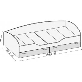 Комплект детской мебели МС Эго