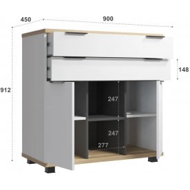 Комплект детской мебели Скайлайт комплектация 6