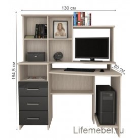 Компьютерный стол Мебелеф-16