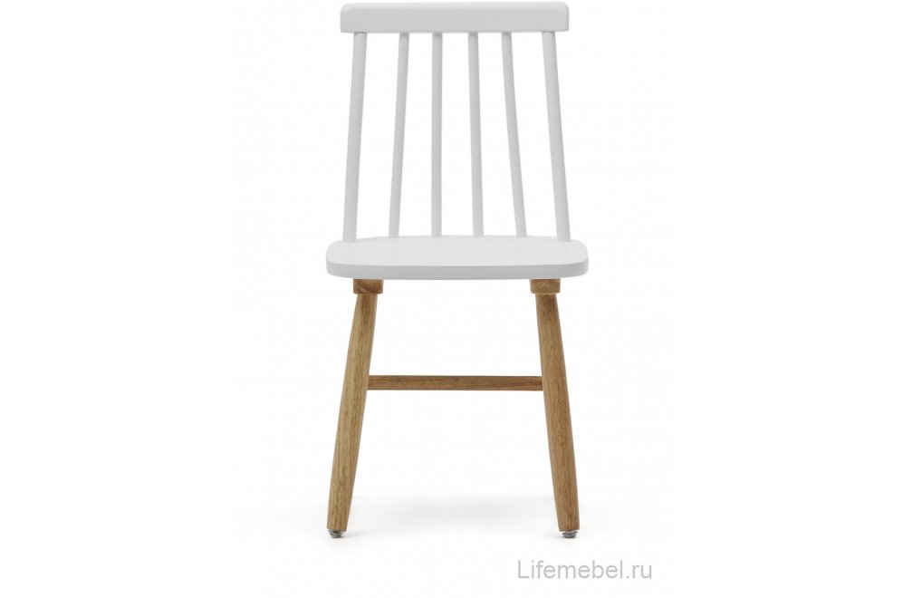 Стул Kristie белый / натуральный