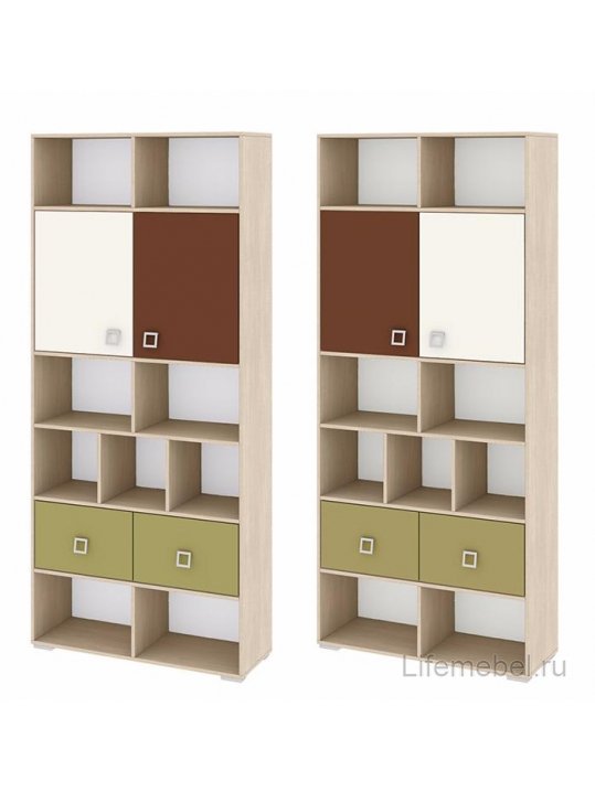 Шкаф-стеллаж Тетрис 154.07