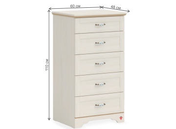 Комод детский Flora