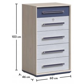 Комод детский Trio