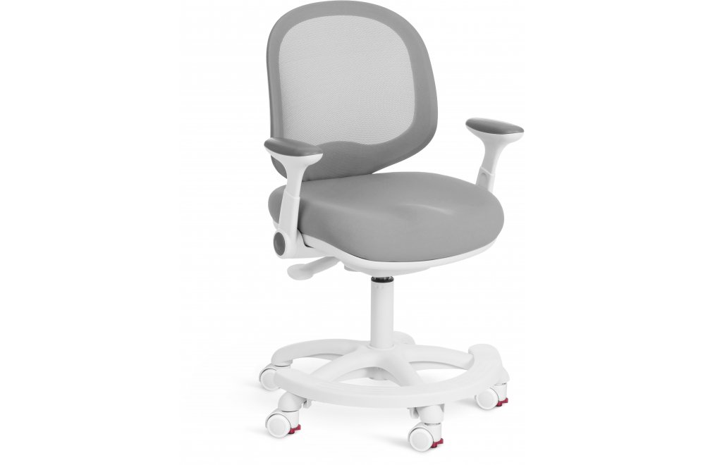 Детское компьютерное кресло Rainbow / Рейнбоу серый