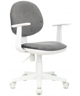 Компьютерное кресто Бюрократ CH-W356AXSN серый light-19 / белый