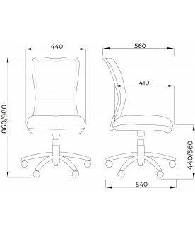 Компьютерное кресло Eva