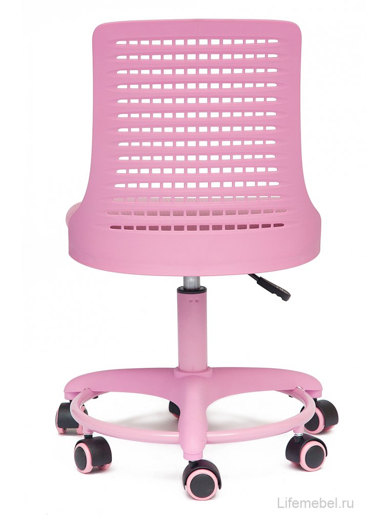 Компьютерное кресло Kiddy розовое ткань (сетка)