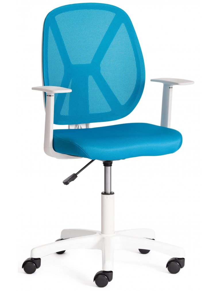 Компьютерное кресло Play white blue синий