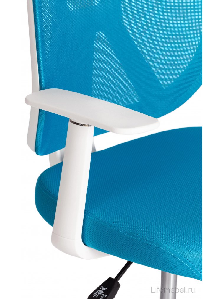 Компьютерное кресло Play white blue синий
