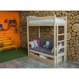 Кровать-чердак Алиса 70x190