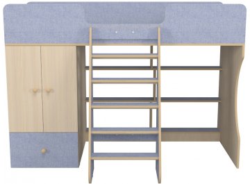 Кровать-чердак Р445 Капризун 1