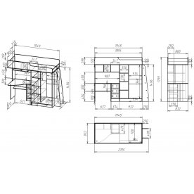 Кровать-чердак Мебелайн-4