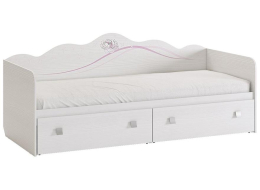 Кровать Фэнтези белый рамух