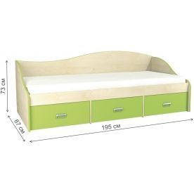 Подростковая кровать Комби