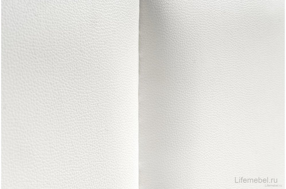 Полутораспальная кровать Афродита-3 120х200 экокожа белая