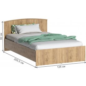 Полутораспальная кровать арт.032