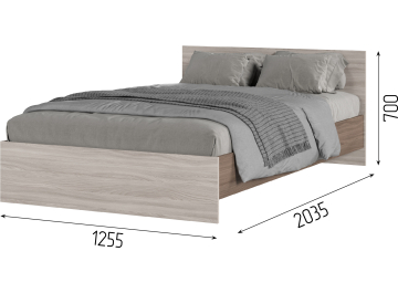 Полутораспальная кровать Бренди КР 556