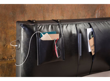 Полутораспальная кровать Dark Metal