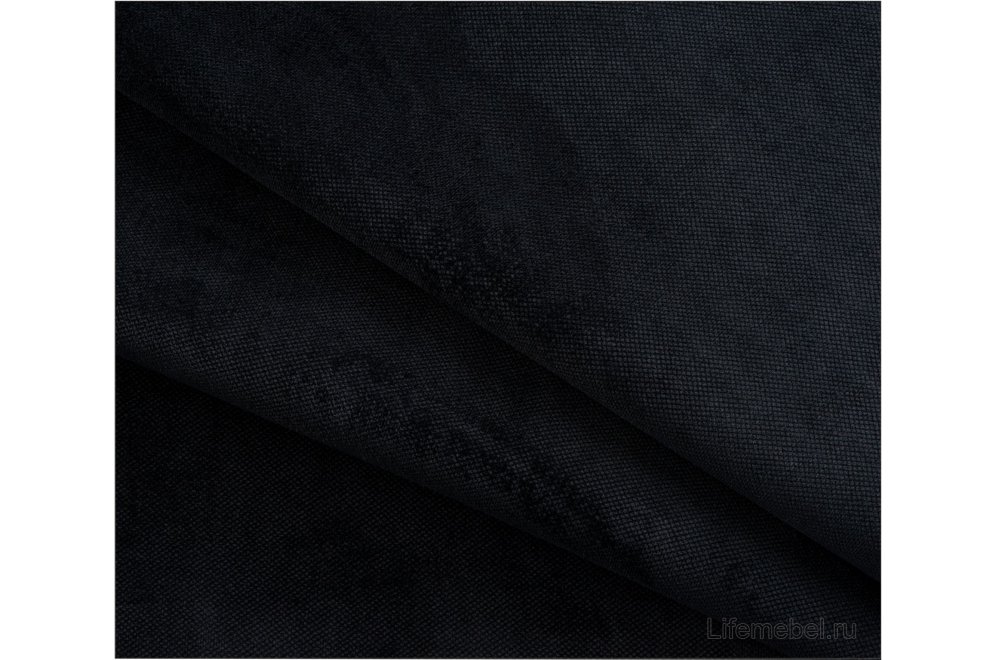 Полутораспальная кровать Selesta 120х200 с ПМ черный велюр